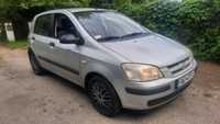 Hyundai Getz 1.3i. 82PS. 5 drzwi, 142 ts.km. wsp. kier. Nowe OC