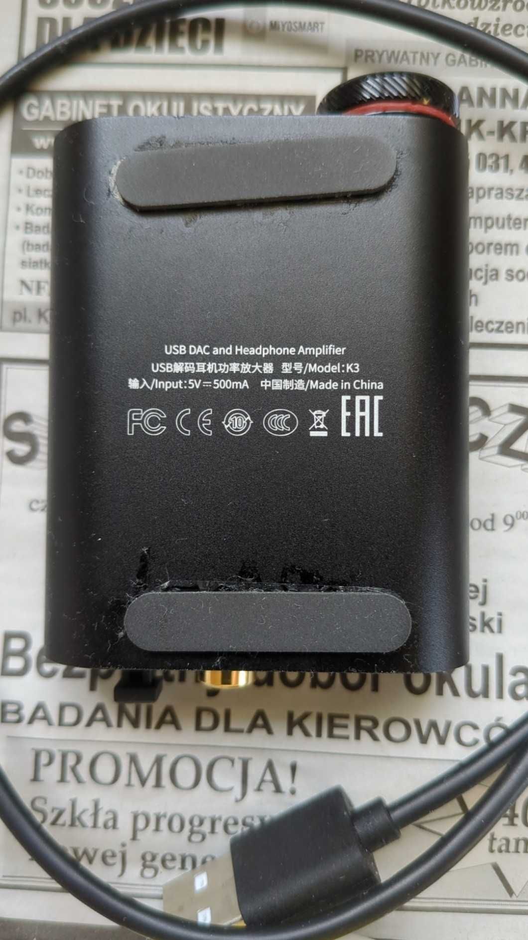 FiiO K3s (New K3) DAC do MiniDisc, DAT, iPhone, android itp.