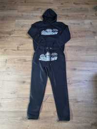 Dres Trapstar Shooters London czarny set bluza z kapturem + spodnie M