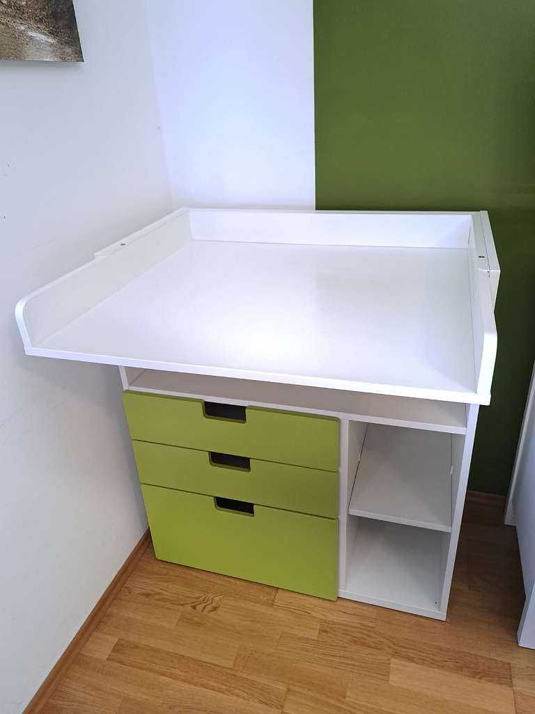 Комплект детской мебели: Кроватка и Пелинальный комод Ikea Stuva Б/У