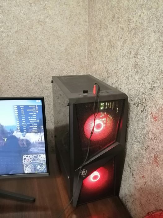 Компьютер Ryzen 5-3600, Видеокарта GF RTX 4060 8GB GDDR6 + монитор