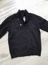 Zara elegancki czarny sweter