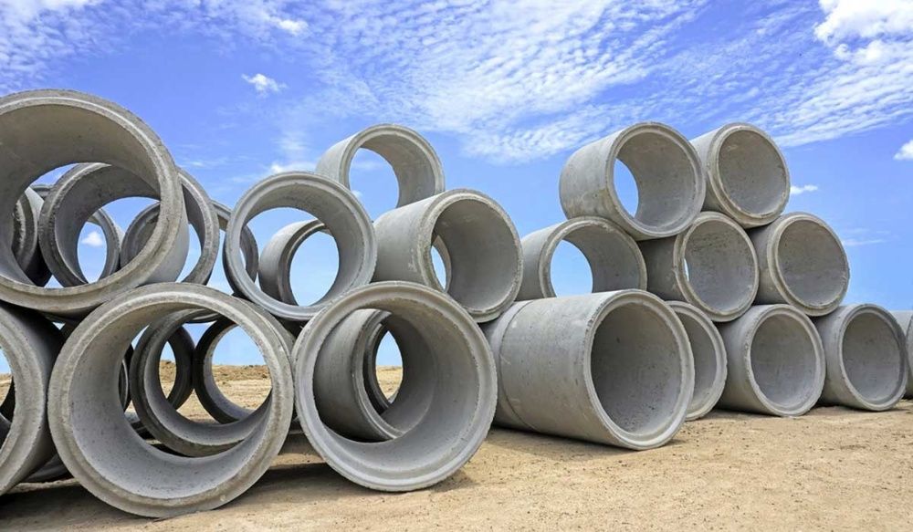 Кільця бетонні, фундаментні блоки, плити, плитка. Монтаж, продаж!