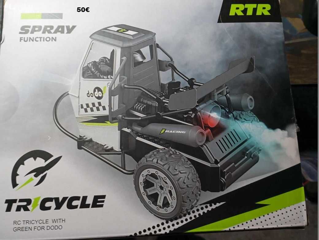 Carros rc, Trike e WPL D-12