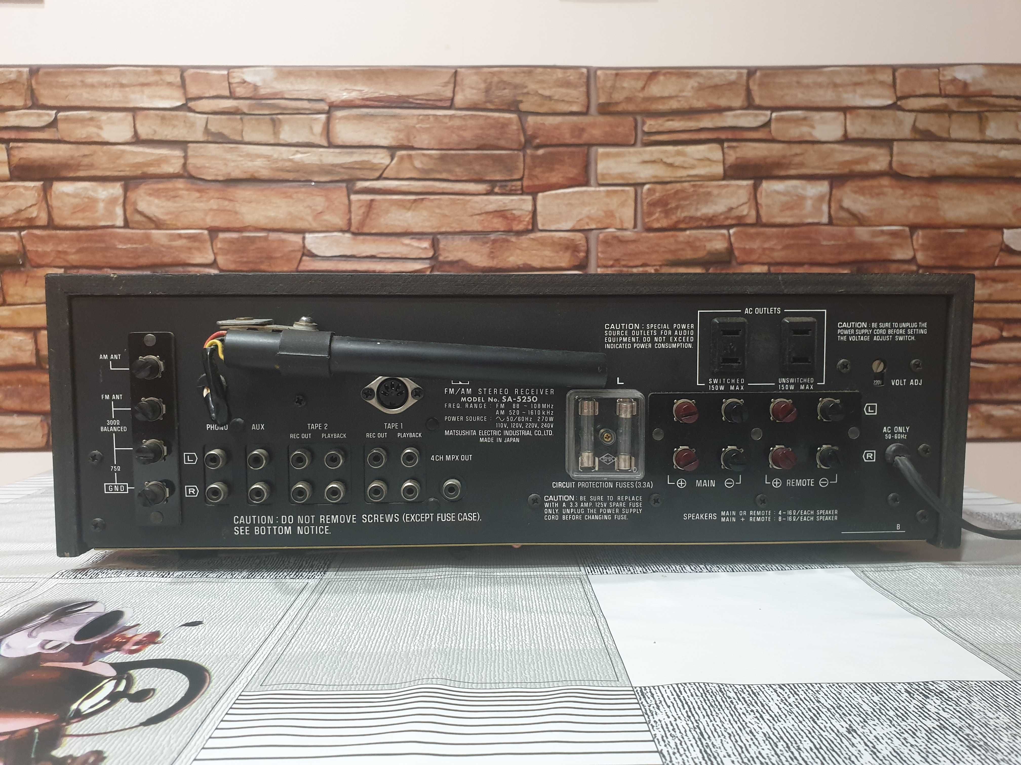 Amplituner Technics SA 5250 Piękny Vintage