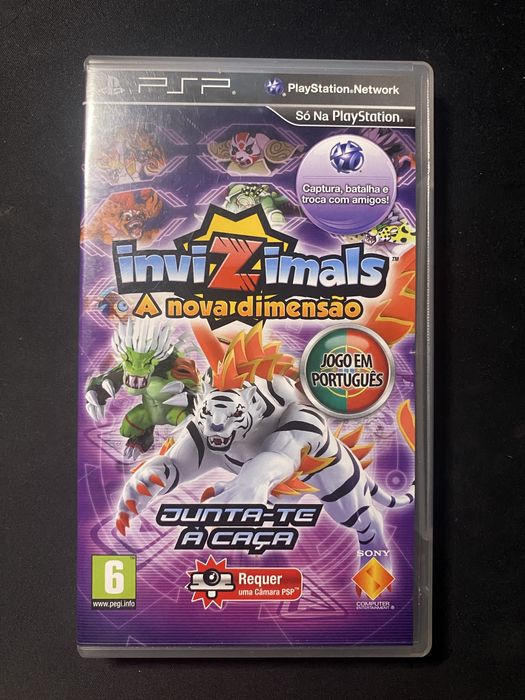 Jogo PSP - "Invizimals - A nova dimensão"