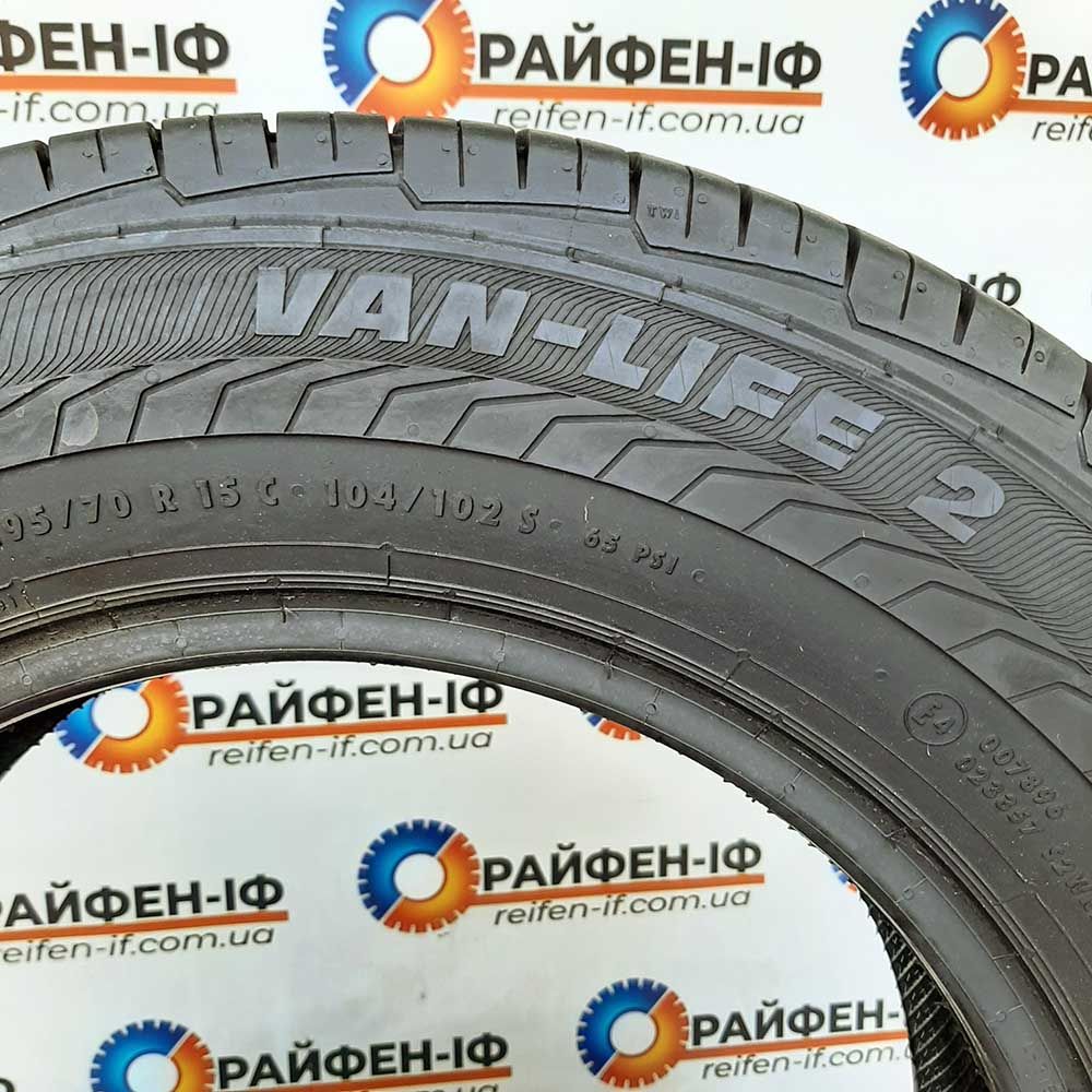 195/70 R15C Semperit VanLife 2 б/у шини 2шт ^ 2506255