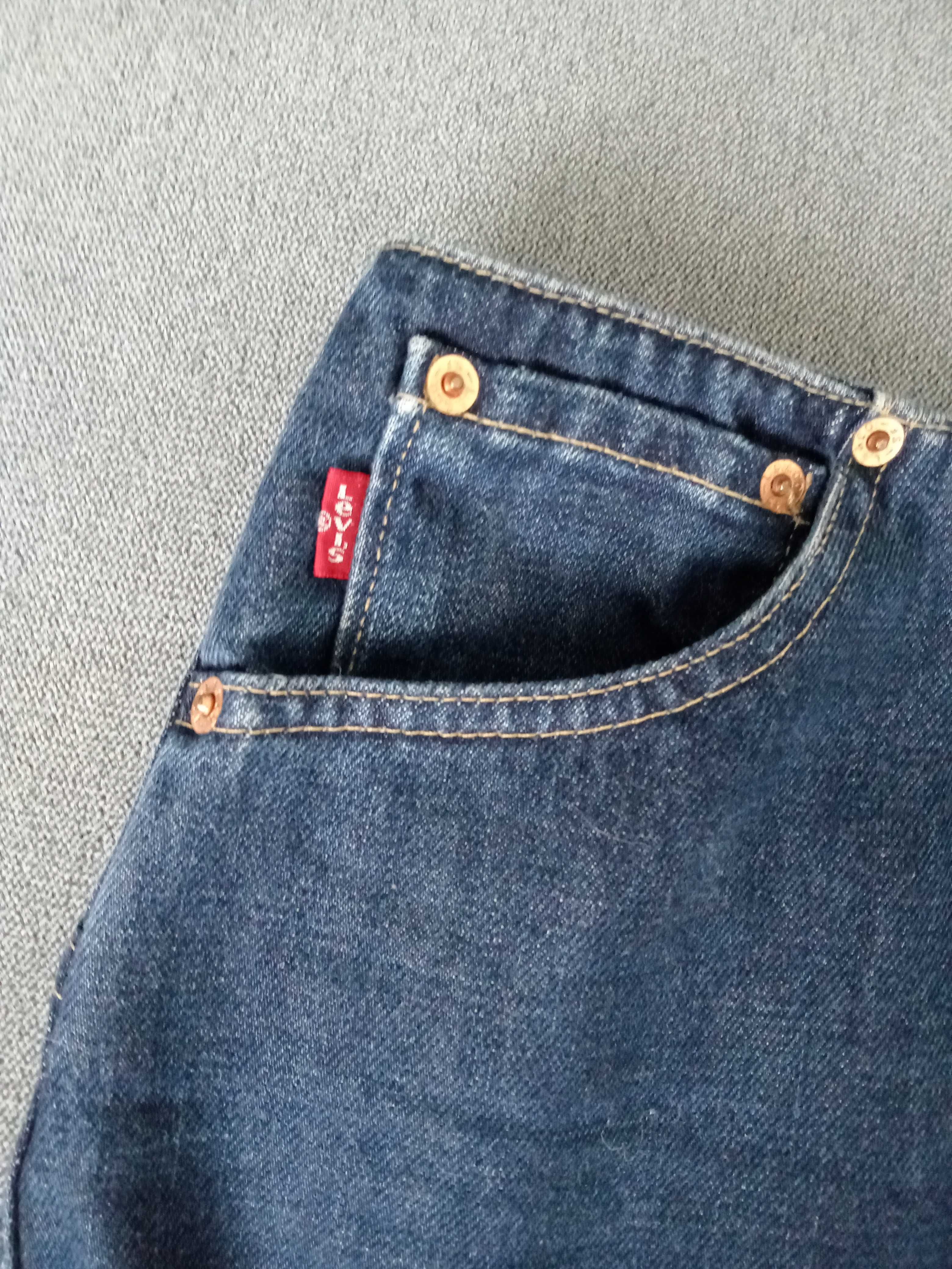 Prosta dżinsowa spódnica jeans ciemny denim