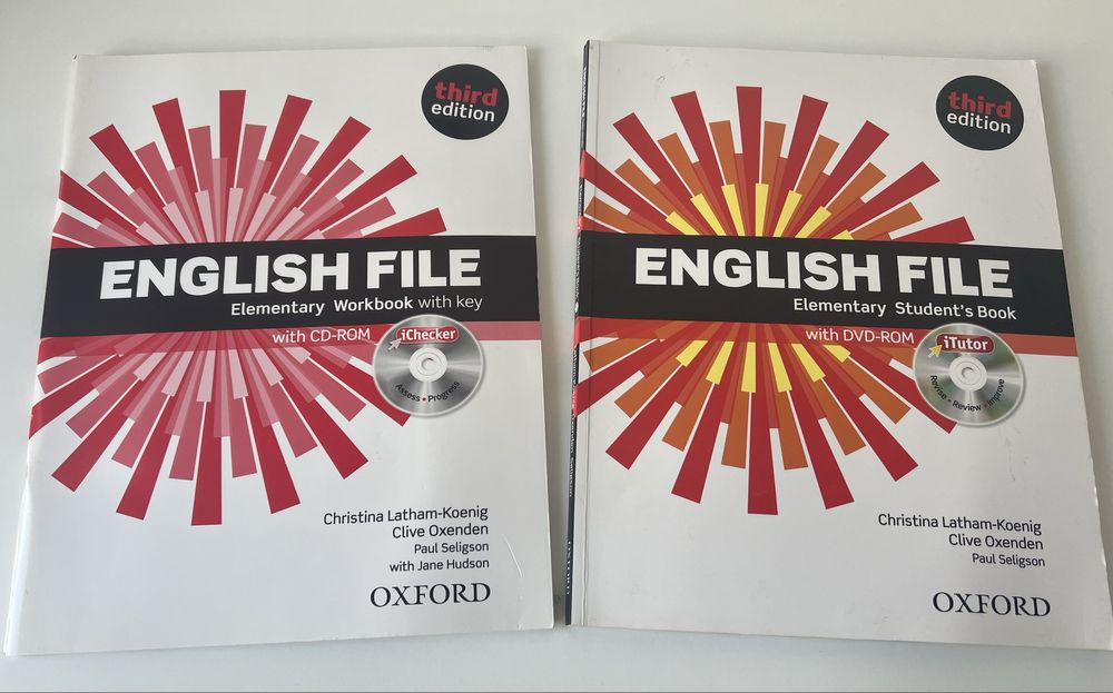 English File А1 Student's Book + Workbook (комплект)