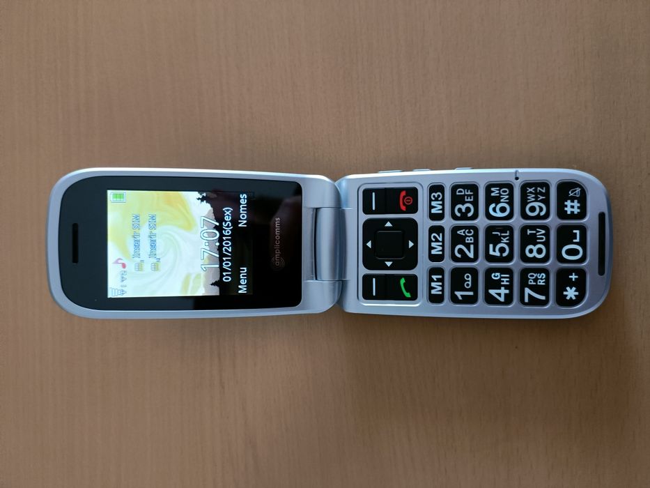 Telemóvel amplicoms como novo