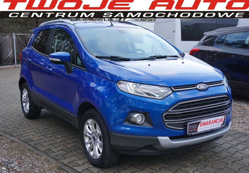 Ford EcoSport GWRANCJA EcoBoost 125PS BEZWYPADKOWY Niemcy SerwisASO Zamiana
