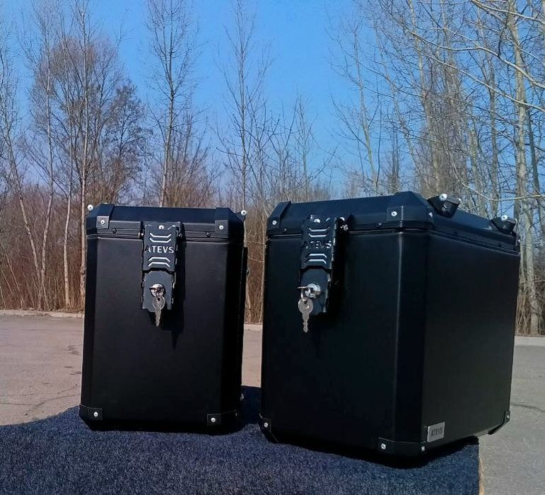 Комплект експедиційних кофрів ATEVS – Надійні, з м’якою внутрішньою об