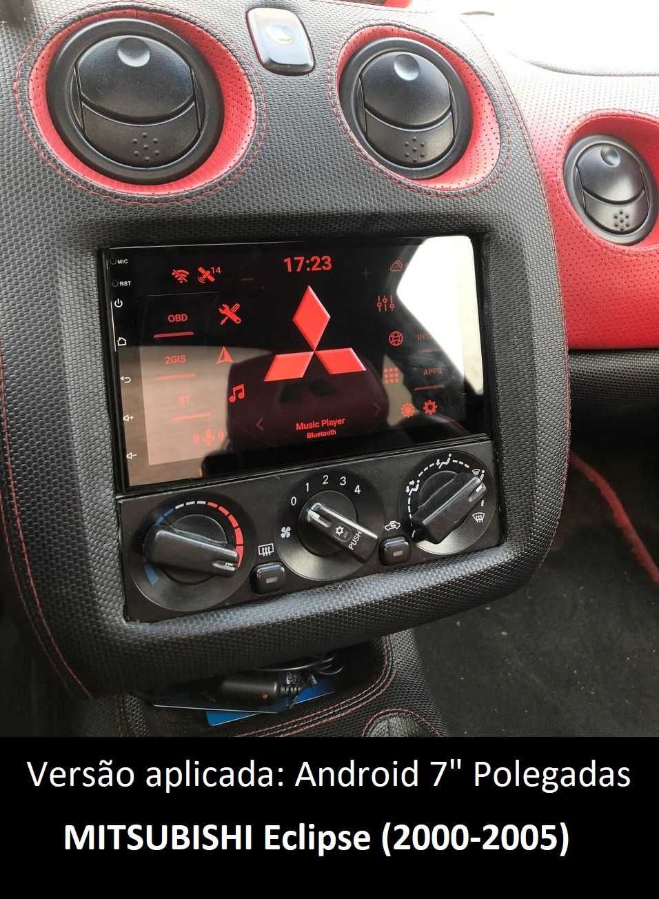 (NOVO) Rádio 2DIN 7" • MITSUBISHI • Diversos Modelos • Android GPS