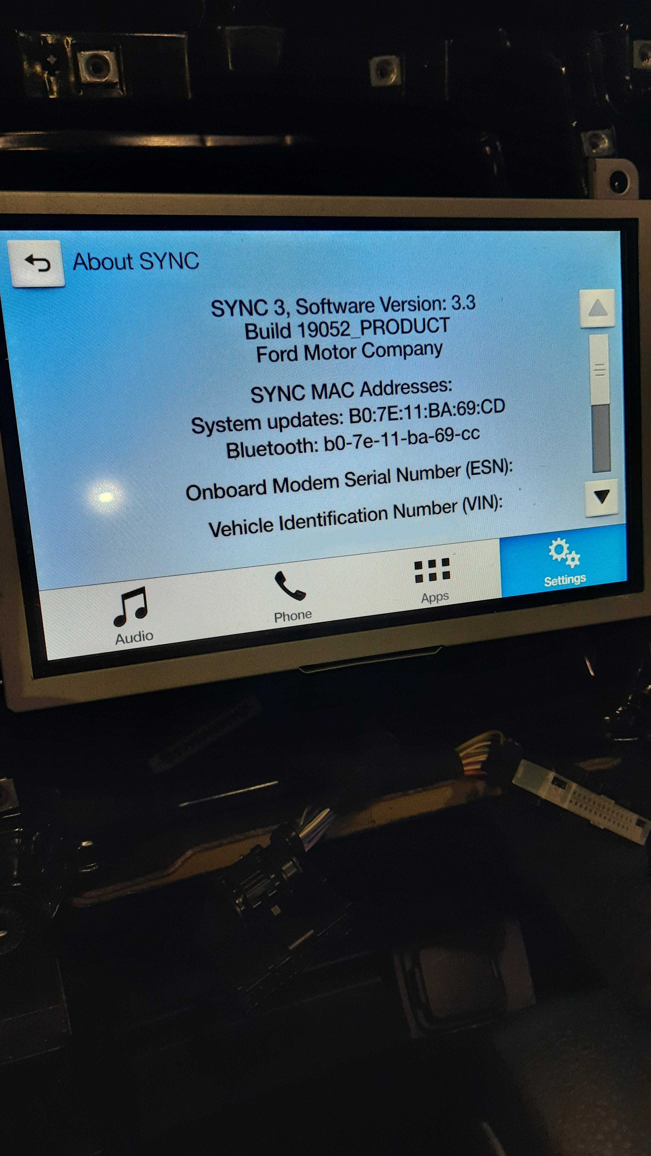SYNC 3 без навигации для Ford