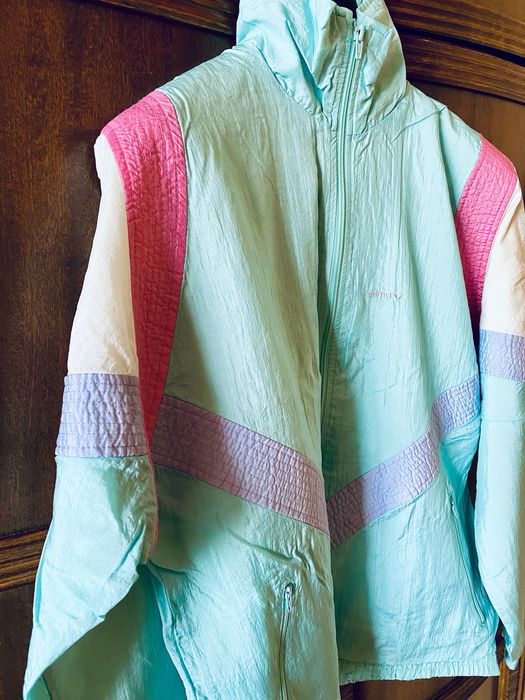 Стильный бирюзовый женский спортивный костюм бренда Erima размер 44-46