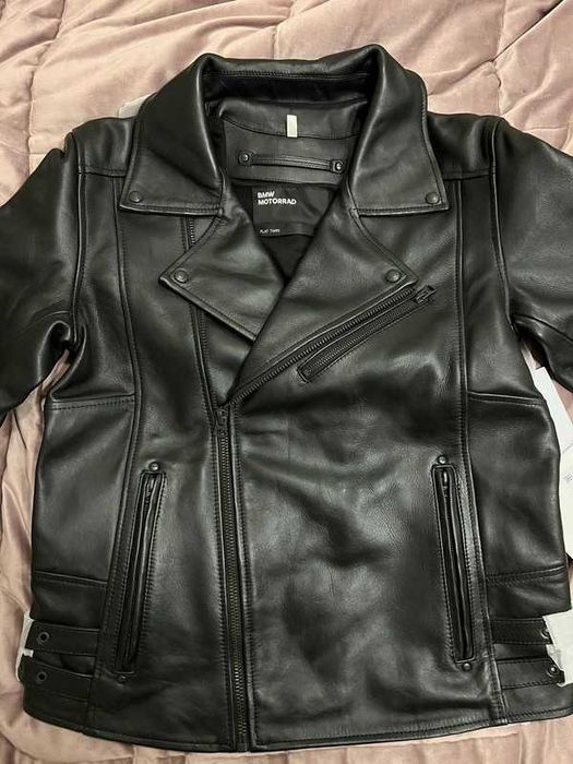 Casaco em pele BMW Classic