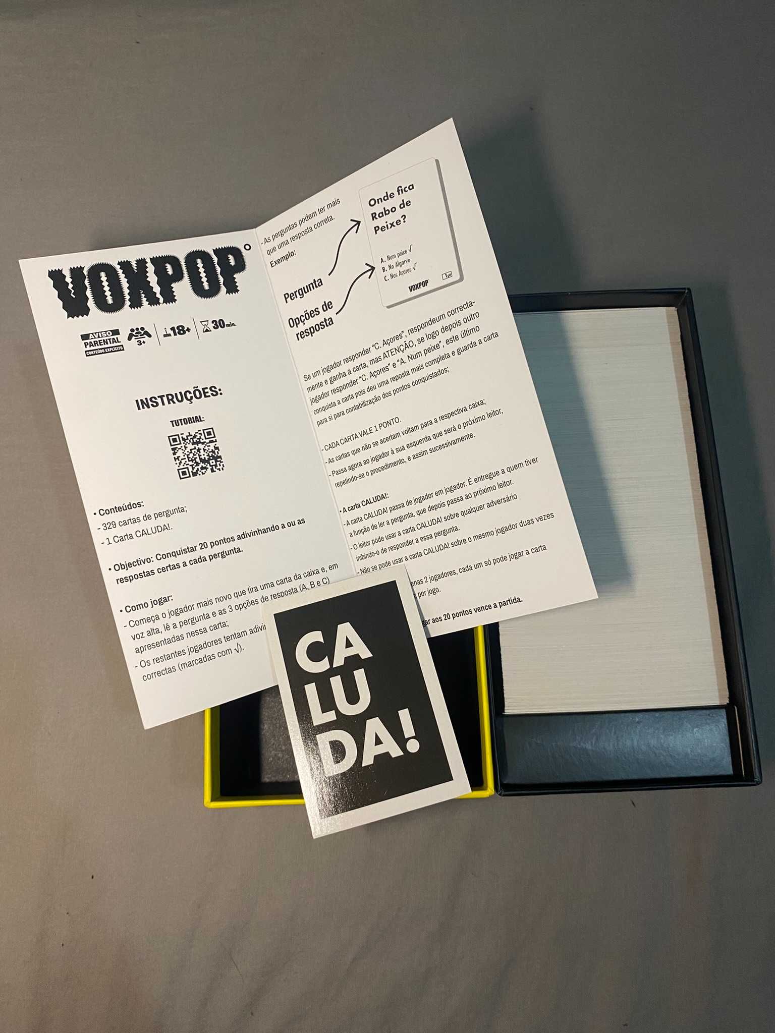 VoxPop - Jogo de Cartas