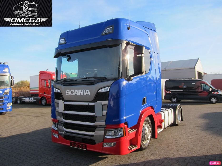 Scania R 450 Mega Low Deck / Full LED / Klima postojowa / Spr z Niemiec  Omega Gniezno