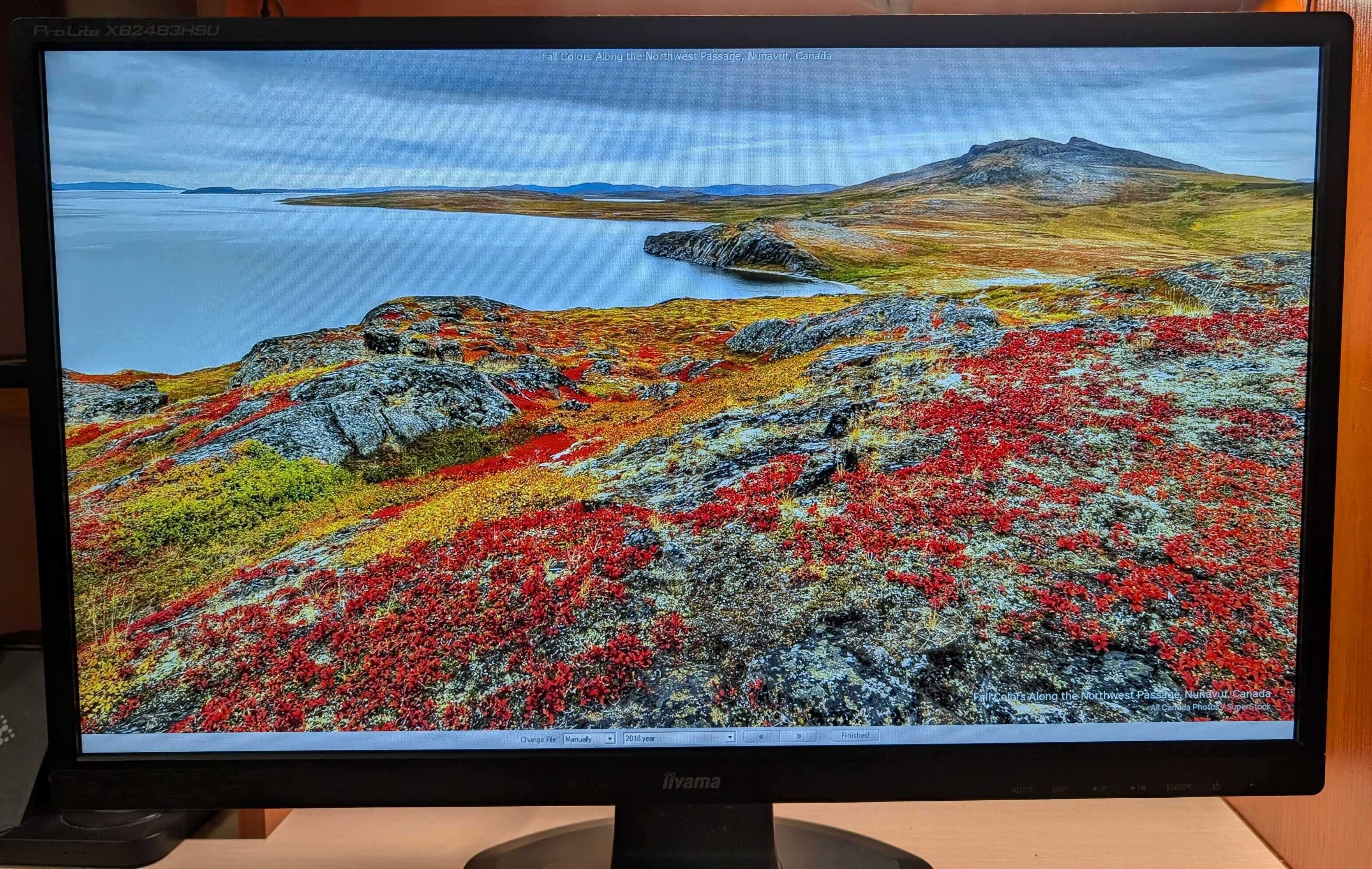 Iiyama ProLite XB2483HSU-B2DP 24 " Обертання монітора на 360 градусів!