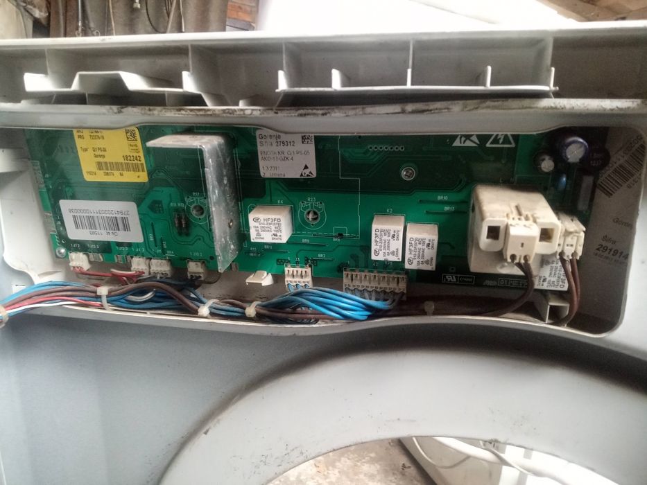 Плата керування, модуль управління пральної машини Gorenje WS50125