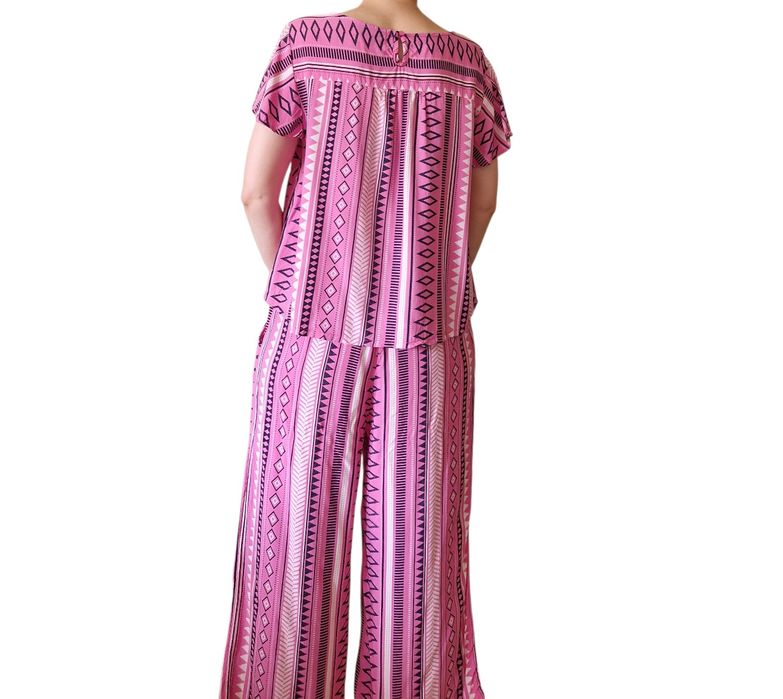 Letnie komplet dwuczęściowy zestaw spodnie + bluzka