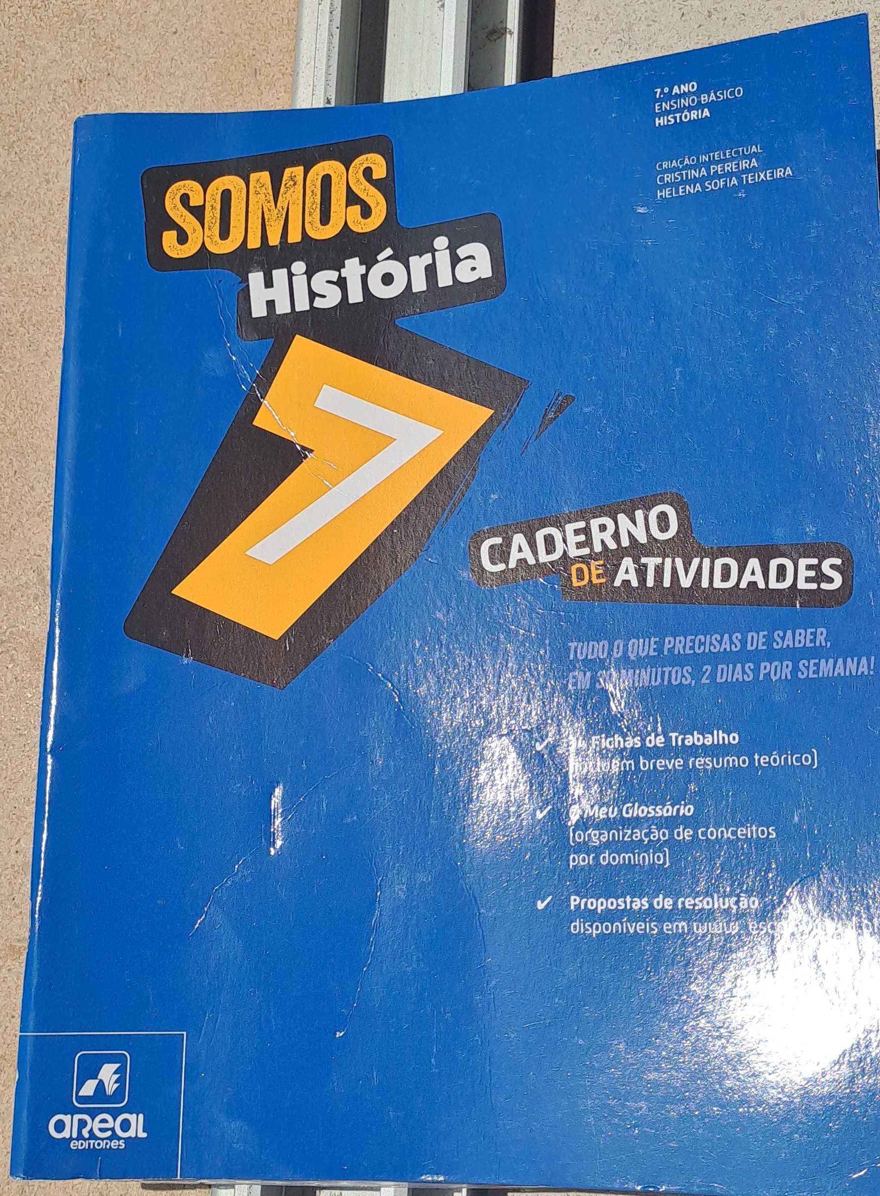 Livro de fichas atividades História 7º ano Somos Hístória