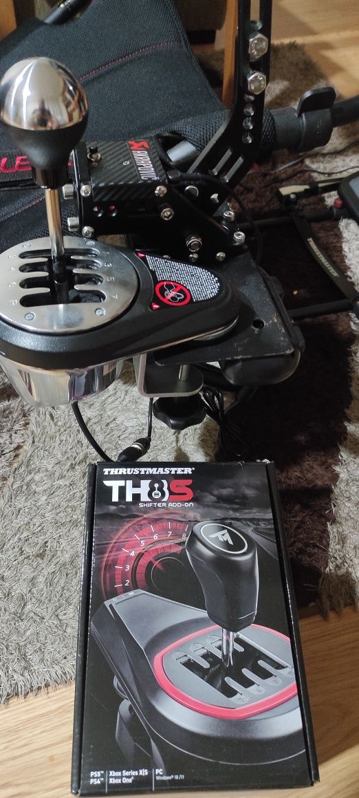 Thrustmaster th8s troca por dualsense ps5