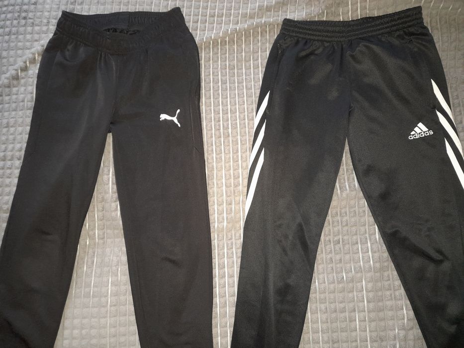 Spodnie chłopięce dresowe Puma i Adidas