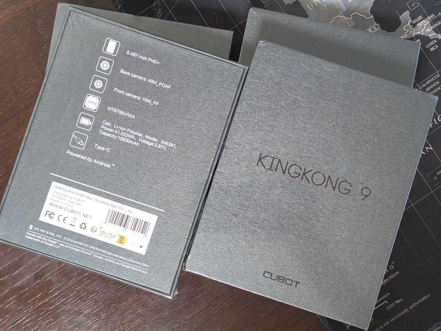 Cubot KingKong Power 8/256GB NFC Night vision 10600 mAh 6.5" FullHD