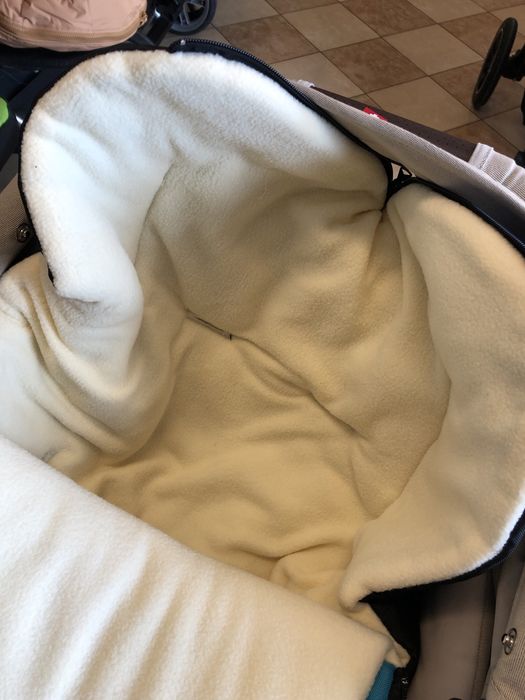 Zimowy śpiworek do gondoli i do spacerówki