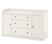 Ikea HAUGA Kredens, biały, 140x84 cm