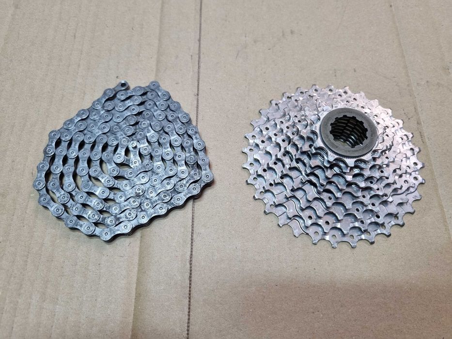 Kaseta HG 50-9s plus łańcuch