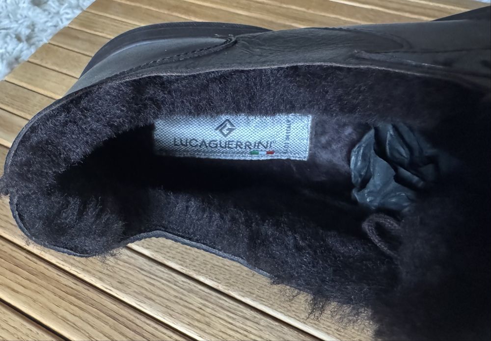 Зимние ботинки luca Guerrini, made in Italy, НОВЫЕ, 42-й размер !!!