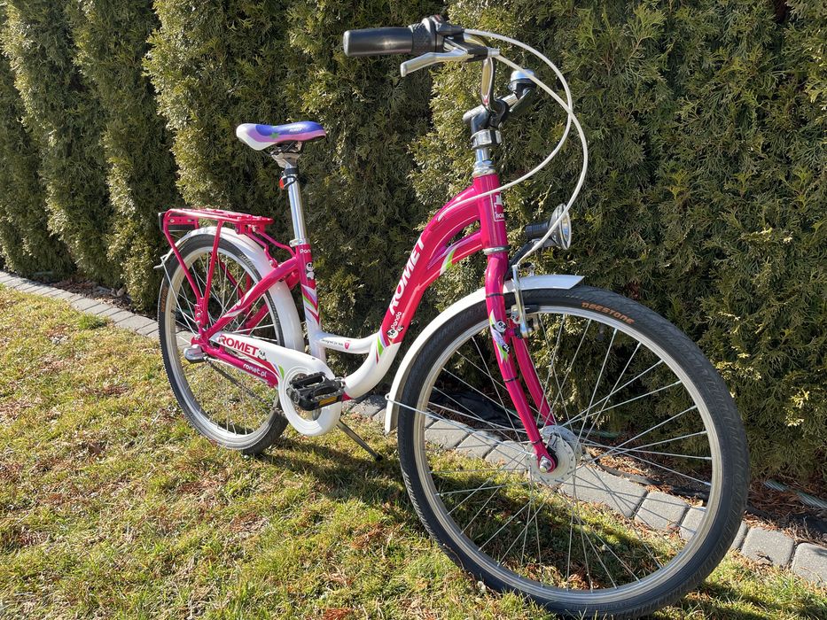 Rower dziewczęcy ROMET PANDA 24" LUX
