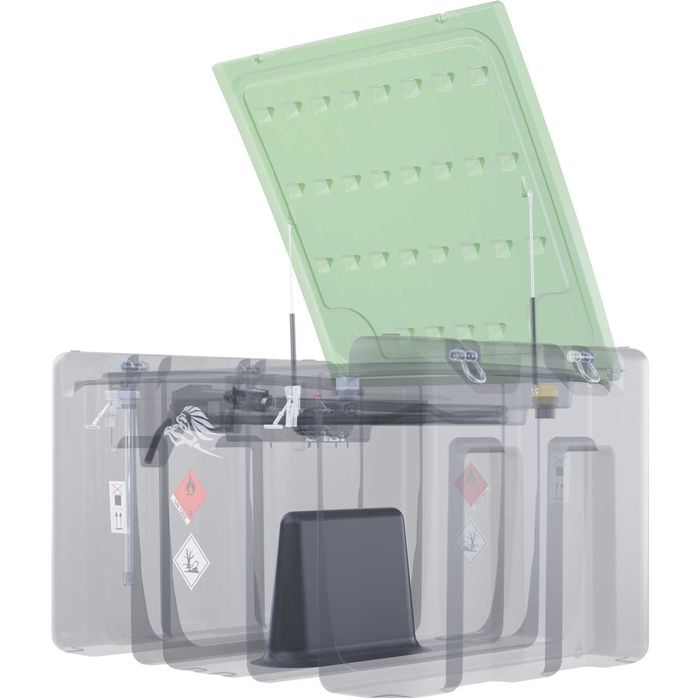 Zbiornik na paliwo 970L – Pompa 12V | TruckMaster® Mobilny