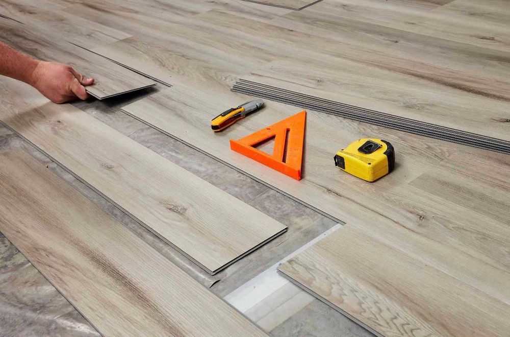 Colocação de Pavimento Vinílico e Pavimento Flutuante