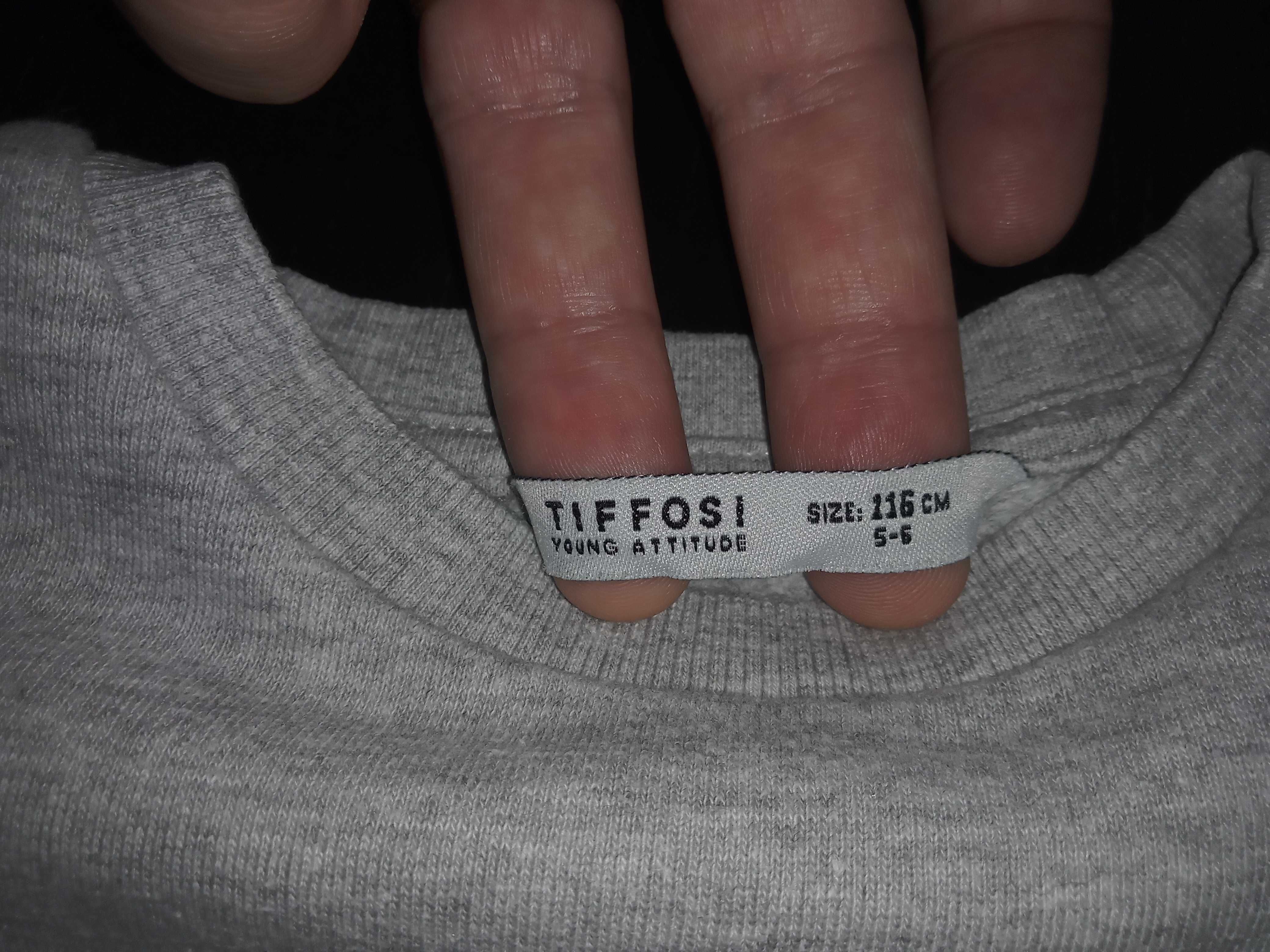 Sweat shirt menina 5/6 anos Tiffosi Original