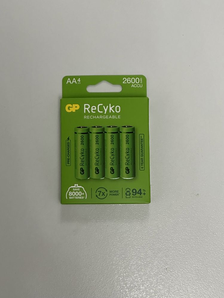 Акумулятори GP Recyko 2600 AA/HR06 NI-MH 2600 mAh BL 4 шт