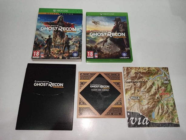 xbox one GHOST RECON WILDLANDS po polsku Mapa+CD Muzyka, Big Box