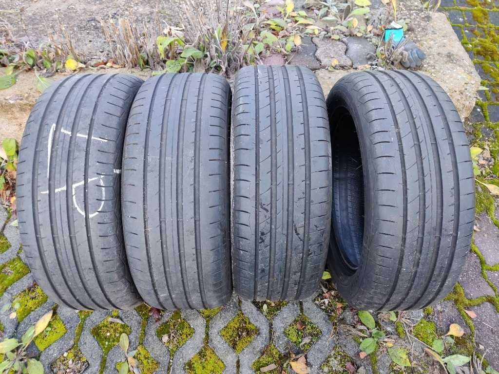 opony 225/45-17 dębica 21r jak nowe lub michelin