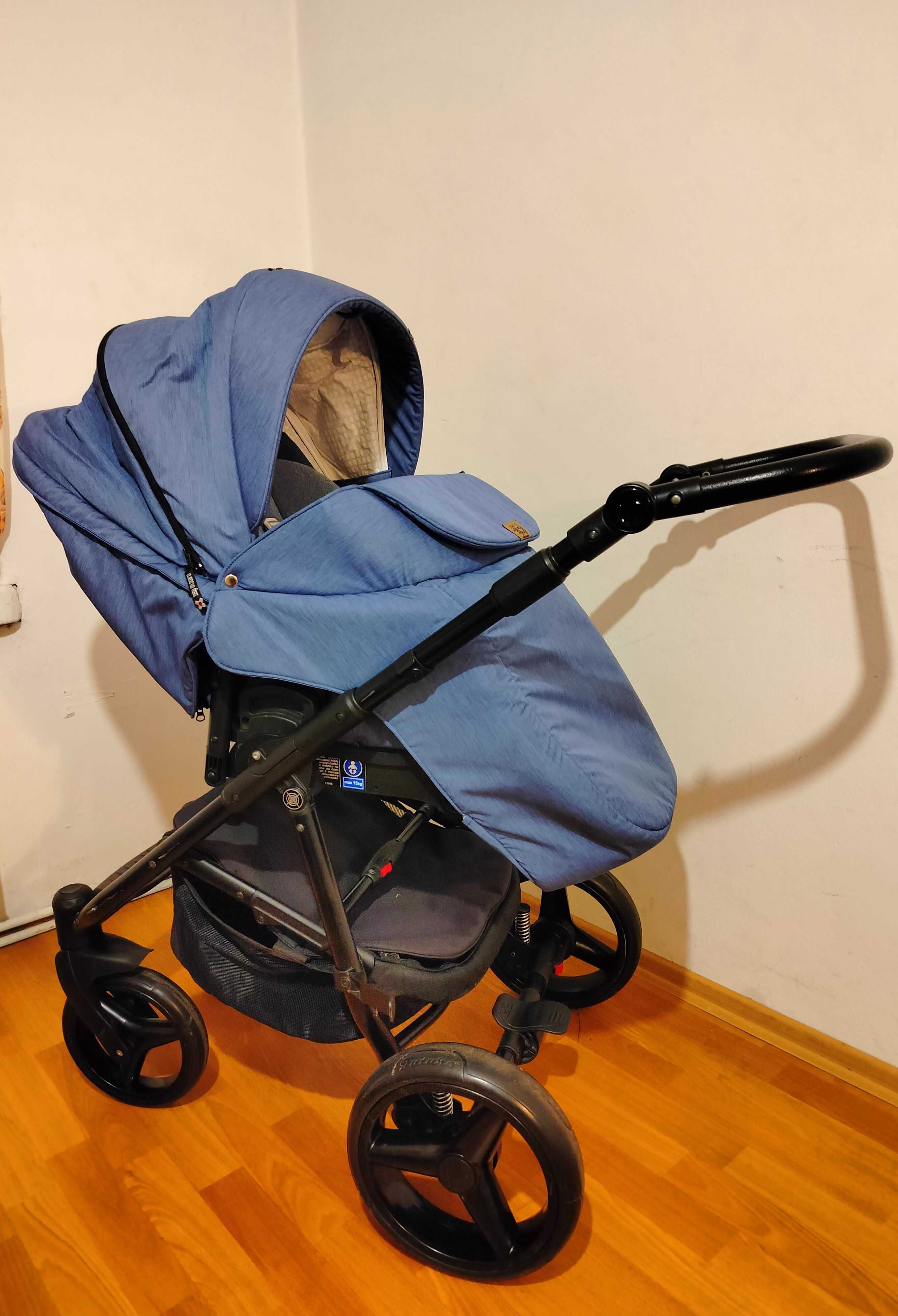 Wózek dla dziecka 2 w 1 firmy Adamex- Bardzo dobry stan