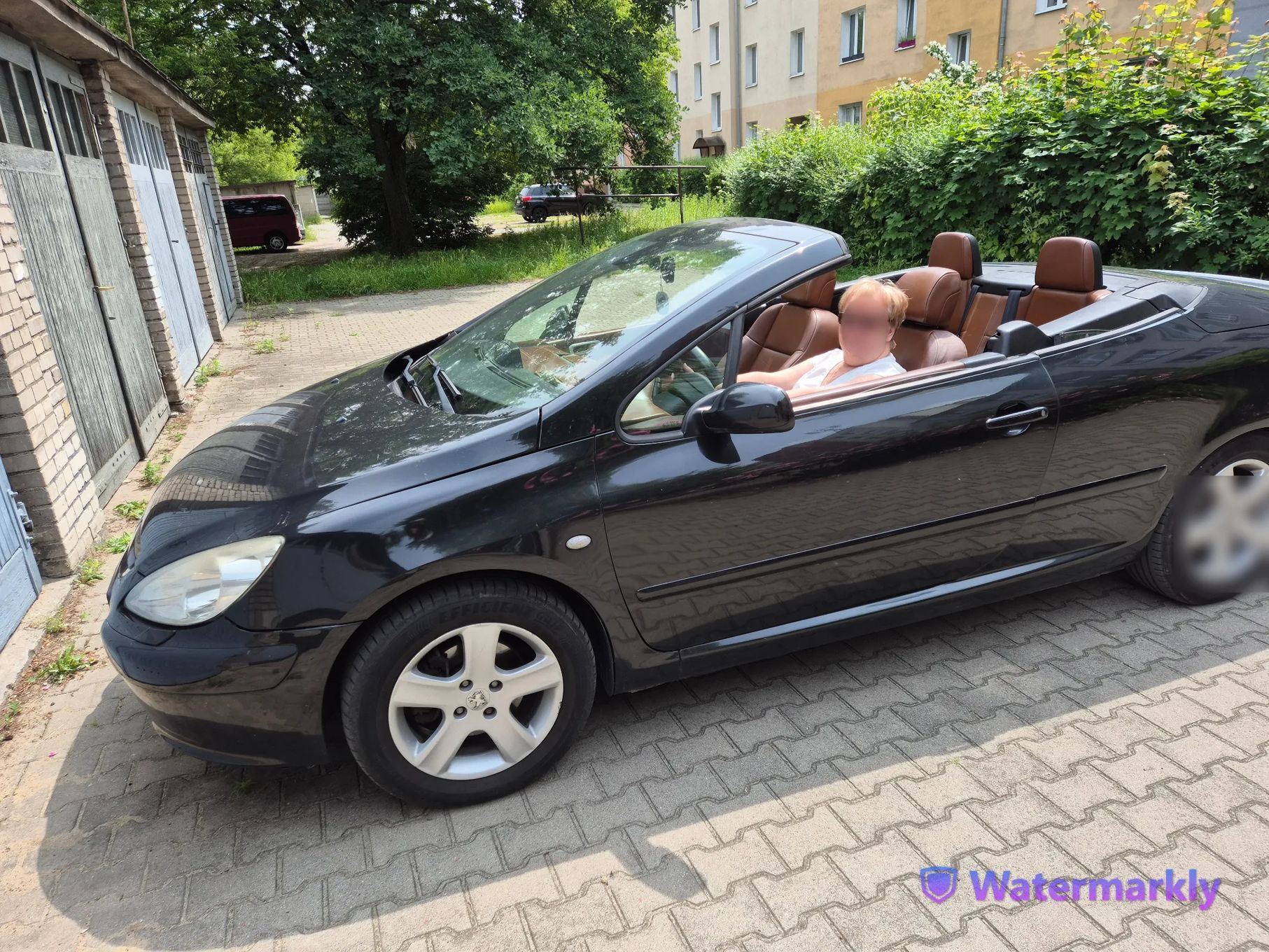 Peugeot 307 Peugeot 307 CC; skóra jasno-brązowa, automat,134 kM