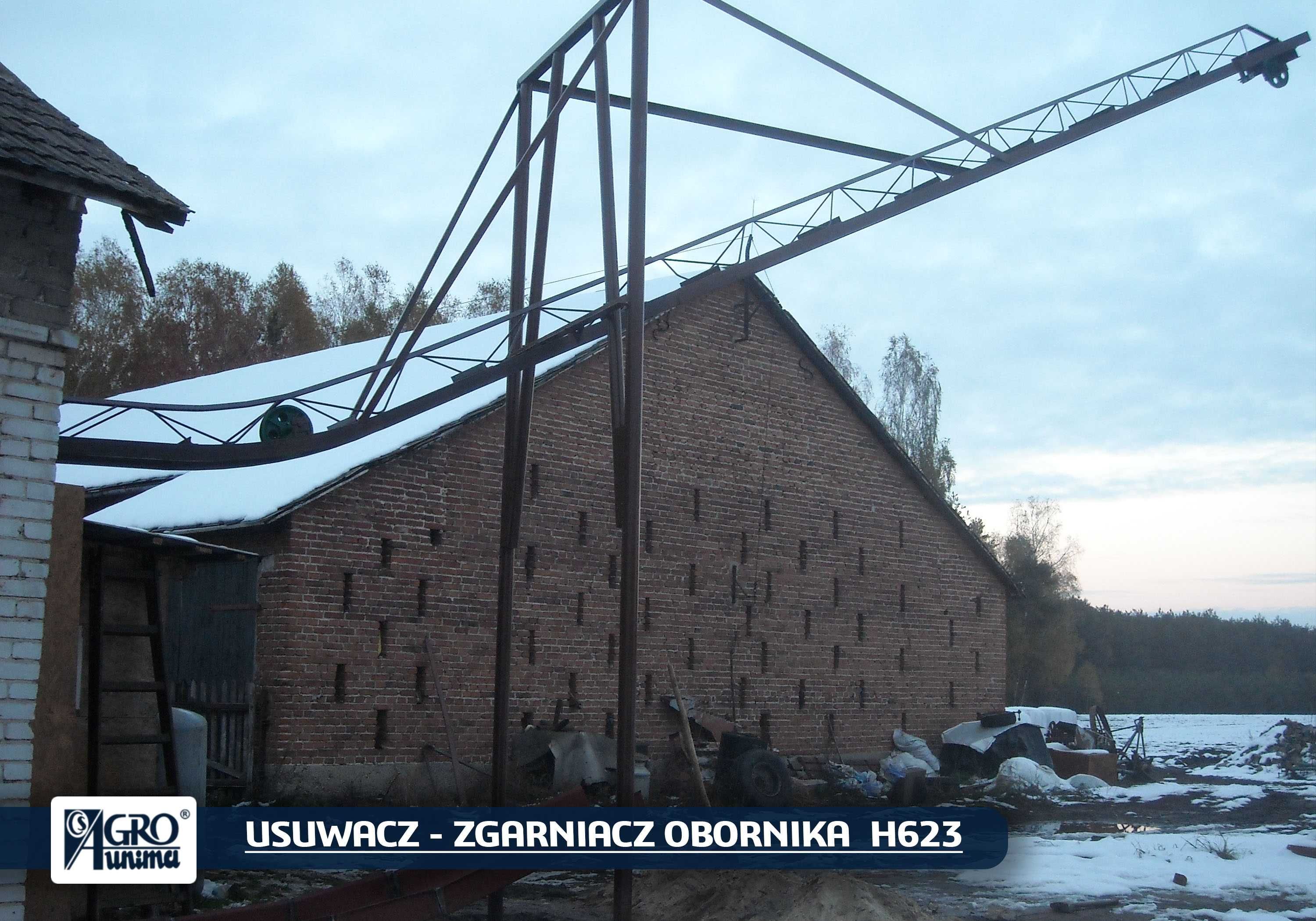 ZGARNIACZ USUWACZ OBORNIKA H623 LINOWY Agrounima Krotoszyn producent!