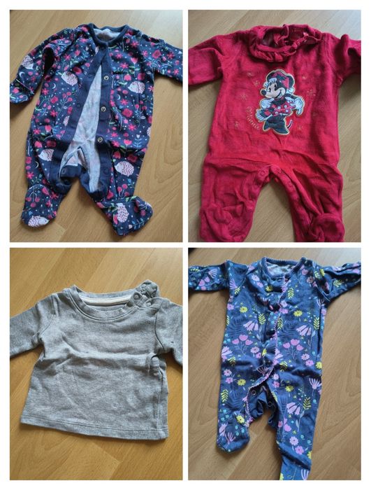 Paczka ubrań dziewczynka jesień/zima r.56 56 sztuk