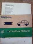 Instrukcja obsługi Fiat 126p rok 1987