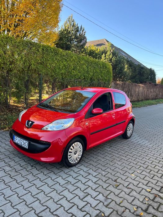Peugeot 107 2006r 1.0 klimatyzacja, kamera cofania, stan bardzo dobry