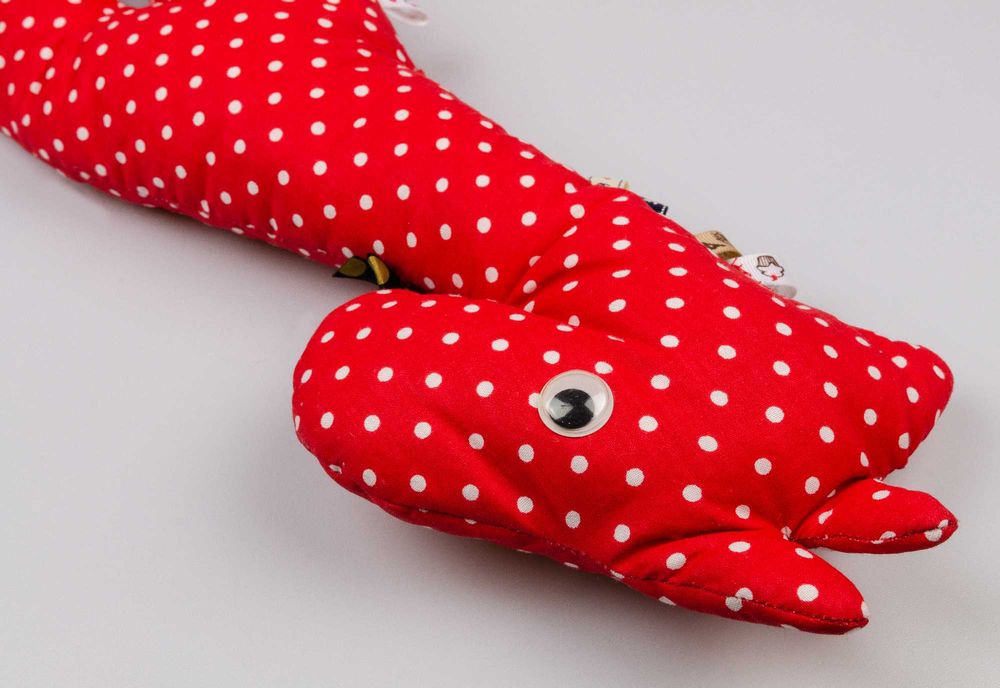 Szyta maskotka poduszka żyrafa Handmade