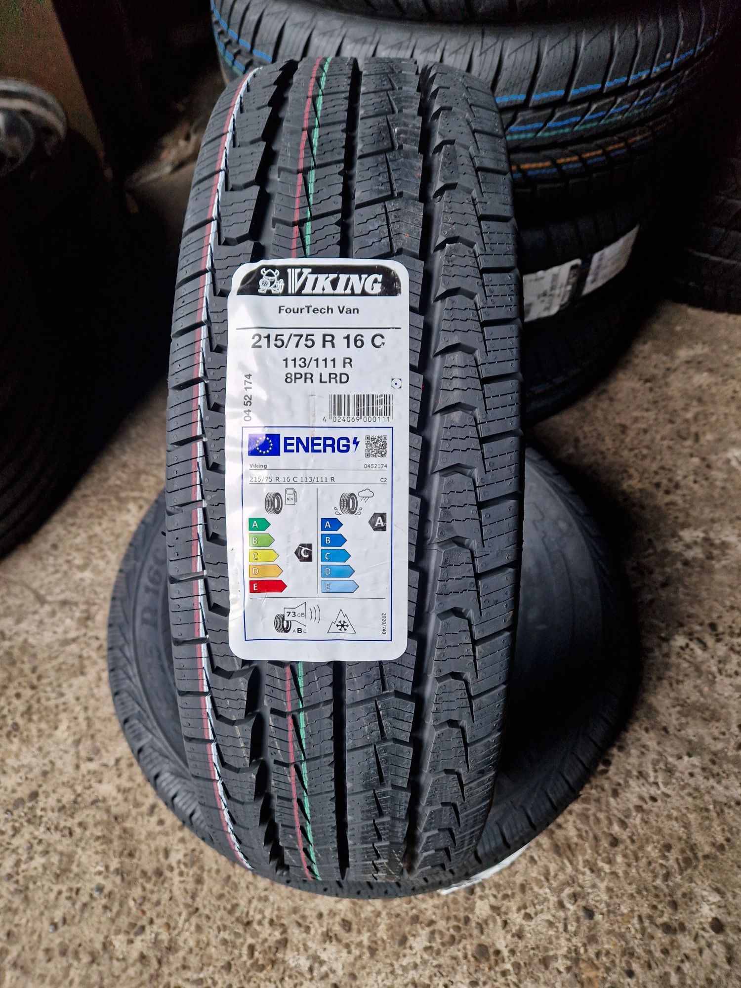 Nowe opony całoroczne 215/75R16C VIKING najwyższa przyczepność!