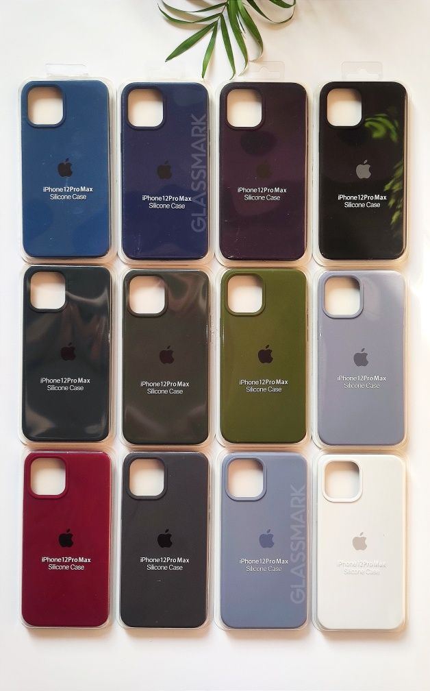 Чехол Silicone Case iPhone 12 Pro Max чохол айфон iphone 12promax кейс