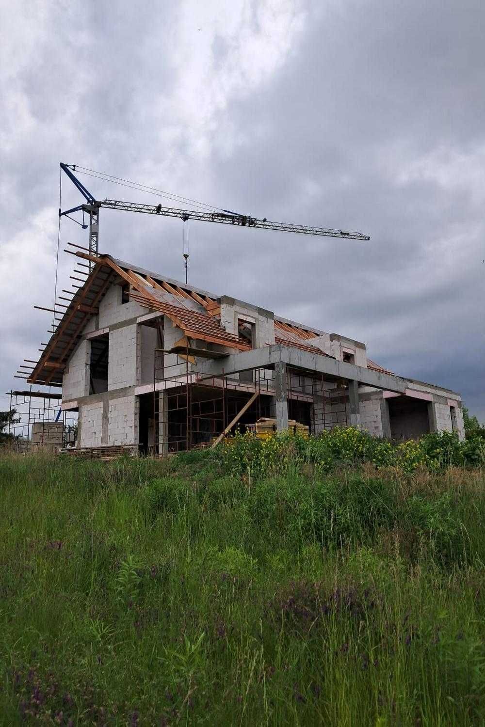 Budowa domu SSO, fundamenty, żelbety, roboty ziemne, Kraków, SOLIDNIE